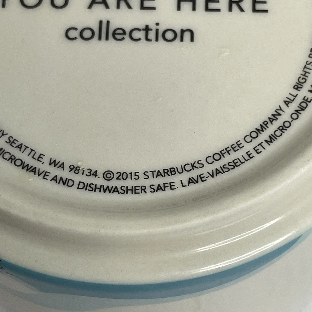 Starbucks California You Are Here Mug, 2012 Starbucks Coffee Tea Cup Company